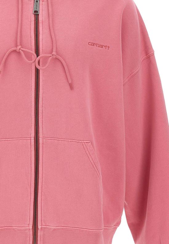 26SS 칼하트 후드 티셔츠 I0354373IJGD PINK - CARHARTT