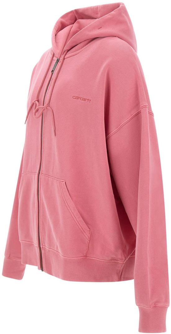 26SS 칼하트 후드 티셔츠 I0354373IJGD PINK - CARHARTT