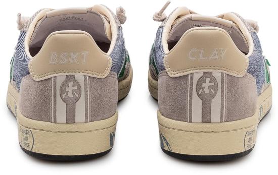 26SS 프리미아타 BSKT 바스켓 클레이 스니커즈 BSKTCLAY8164 BLUE - PREMIATA