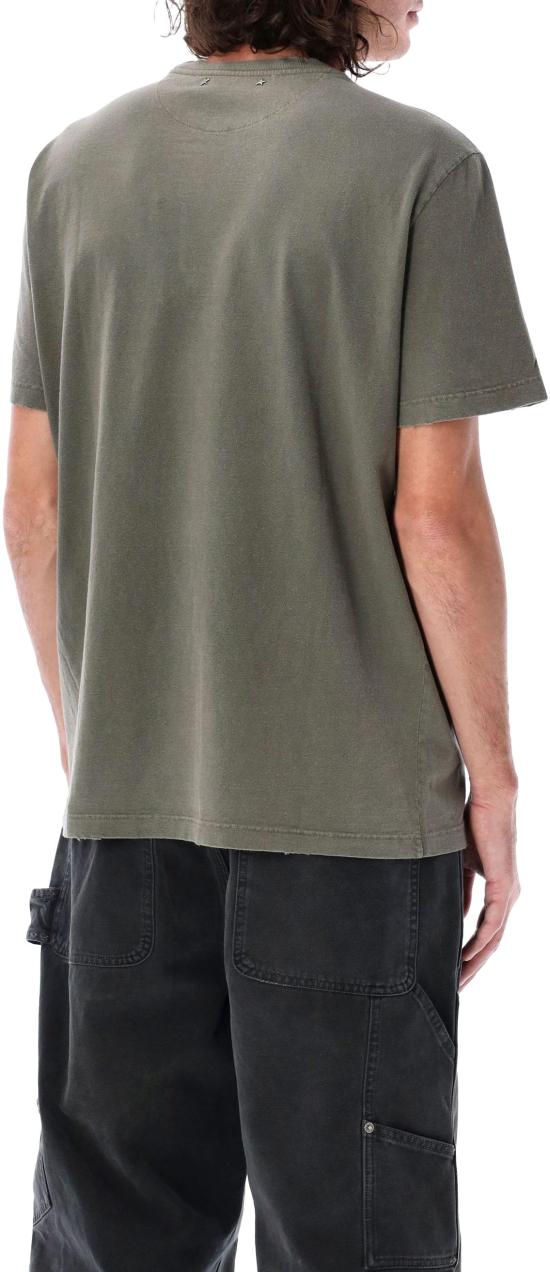 26SS 골든구스 반팔 티셔츠 GMP01220 DIERENPRINT - GOLDEN GOOSE