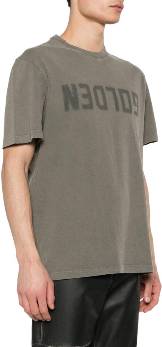 26SS 골든구스 반팔 티셔츠 GMP01220 DIERENPRINT - GOLDEN GOOSE