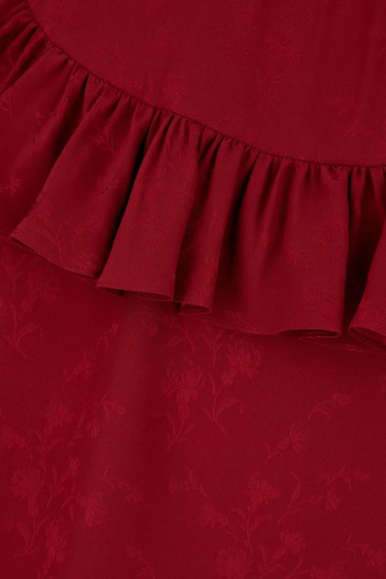 25FW 생로랑 블라우스 831783Y4K356067 RED - SAINT LAURENT