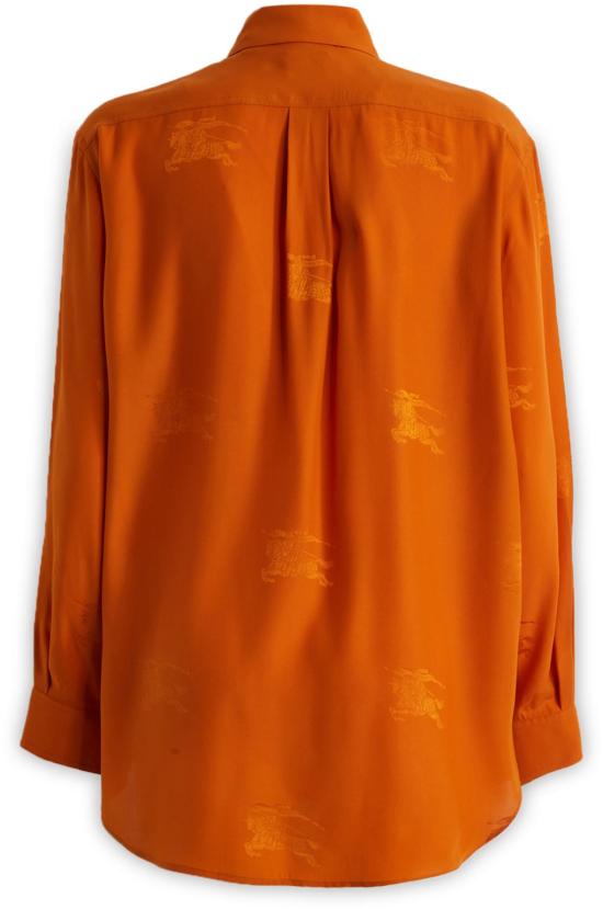  버버리 실크 자카드 오버핏 셔츠 8063002B3361 DIVERS - BURBERRY