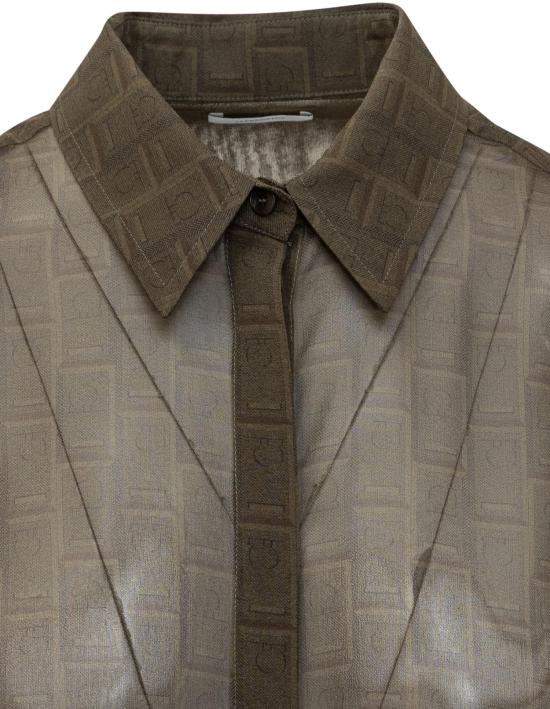  살바토레 페라가모 블라우스 13G356777868 TAUPE - SALVATORE FERRAGAMO