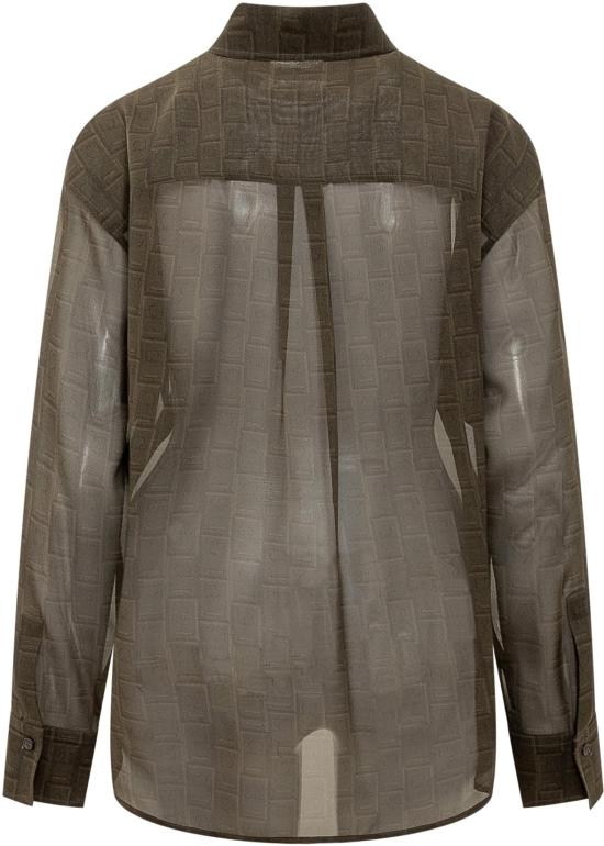  살바토레 페라가모 블라우스 13G356777868 TAUPE - SALVATORE FERRAGAMO