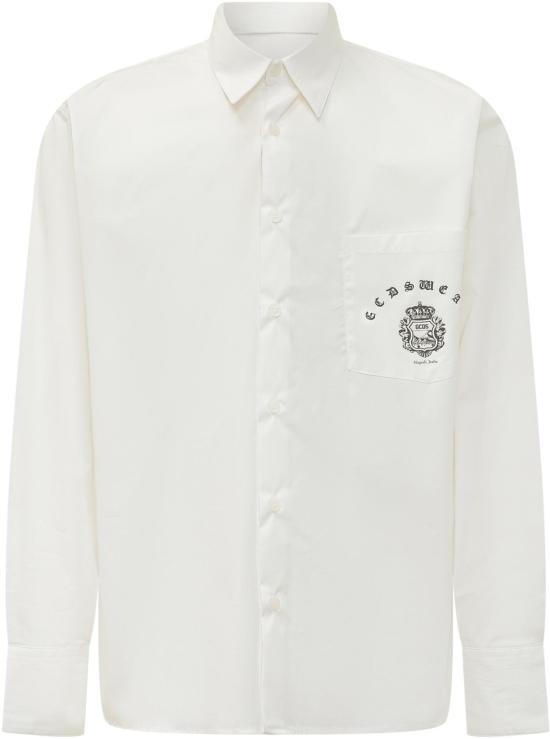26SS 지씨디에스 긴팔 셔츠 C1MWQH170T042100A WHITE