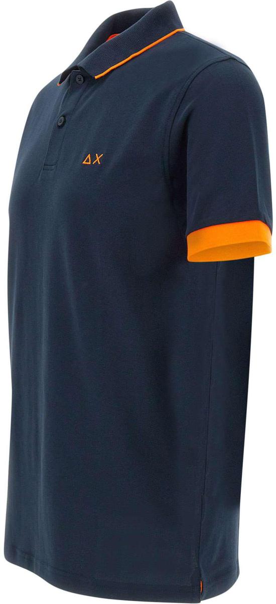 26SS 썬 68 폴로 티셔츠 A3512007 BLUE - SUN 68