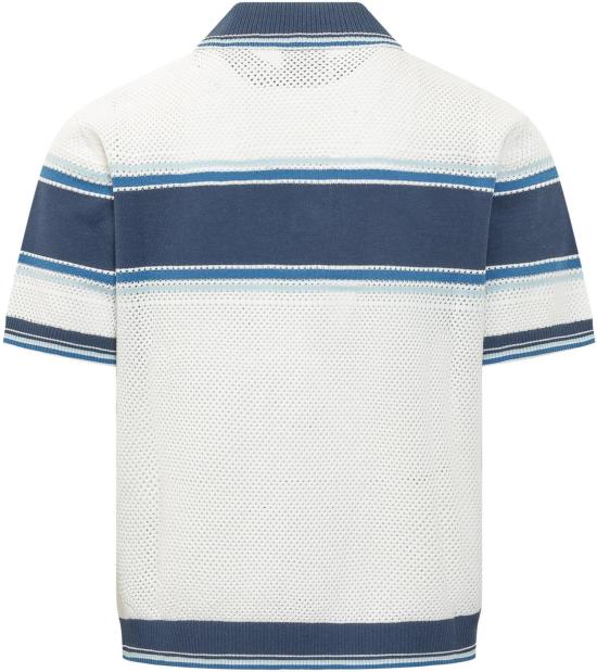 26SS 카사블랑카 폴로 티셔츠 MSS26KW130401 NAVY - CASABLANCA