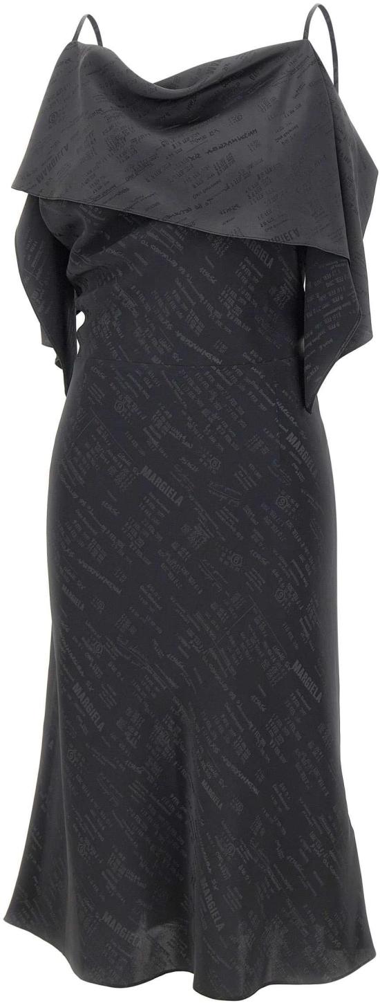 26SS 마르지엘라 미디 원피스 S52DD0082M35737002J BLACK
