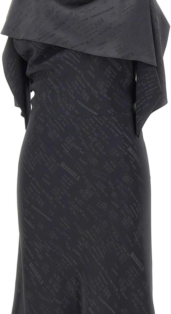 26SS MM6 메종마르지엘라 미디 원피스 S52DD0082M35737002J BLACK - MM6 MAISON MARGIELA