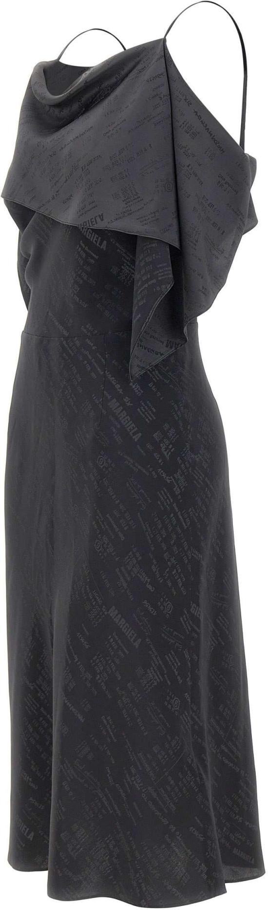 26SS 마르지엘라 미디 원피스 S52DD0082M35737002J BLACK - MAISON MARGIELA