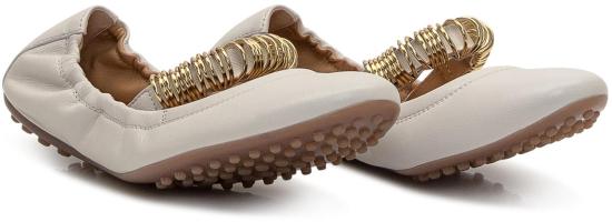 25SS 토즈 플랫 슈즈 XXW0HI0JJ10U1OB015 WHITE - TODS