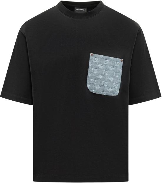 26SS 디스퀘어드2 탑 S74GD1554D20106900 BLACK