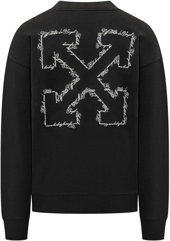 26SS 오프화이트 스웨터 44MBA054S26F001001 BLACK - OFF WHITE