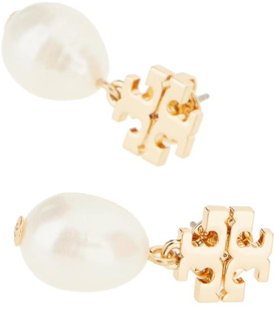 26SS 토리버치 Kira 펄 드랍 이어링 65156709 METALLIC - TORY BURCH