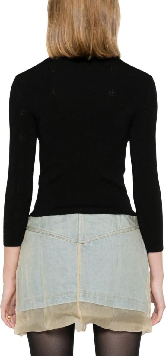 25SS 발렌시아가 스웨터 793613T52151000 BLACK - BALENCIAGA