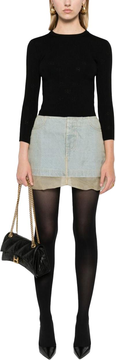 25SS 발렌시아가 스웨터 793613T52151000 BLACK - BALENCIAGA