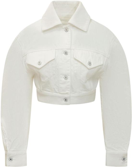 26SS 지방시 데님 자켓 BW00US516T130 WHITE