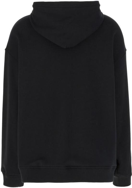  베르사체 후드 티셔츠 10165591A101562B130 BLACK - VERSACE