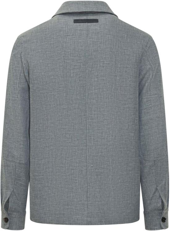 26SS 에르메네질도제냐 긴팔 셔츠 UHV22A3SOT6BB07 GREY - ERMENEGILDO ZEGNA
