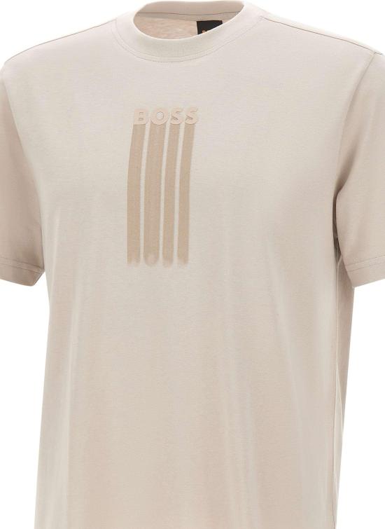 26SS 보스 반팔 티셔츠 50561850070 BEIGE - BOSS