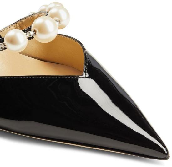 26FW 지미추 힐/펌프스 AURELIE65XKMBLACKWHITE - JIMMY CHOO