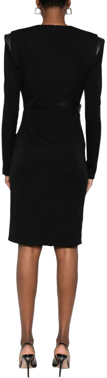 25FW 베르사체 숏 원피스 10216231A144751B000 BLACK - VERSACE