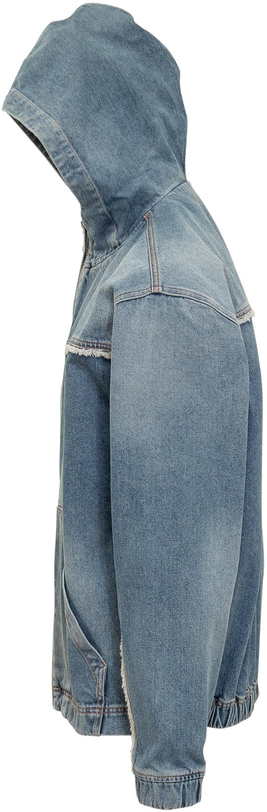  마르셀로 불론 데님 자켓 CMYE01CS24DEN0013400 BLUE - MARCELO BURLON