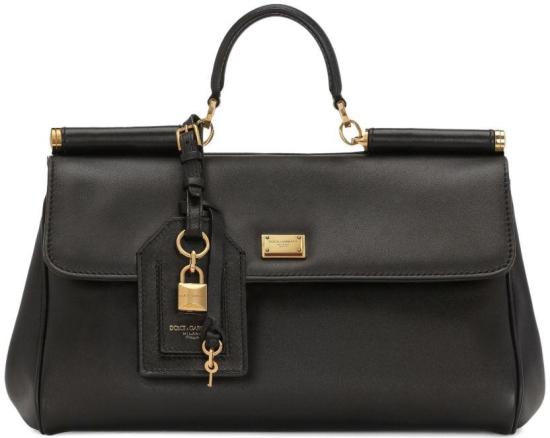 26SS 돌체앤가바나 마이 시실리 핸드백 BB7782B732180999 BLACK