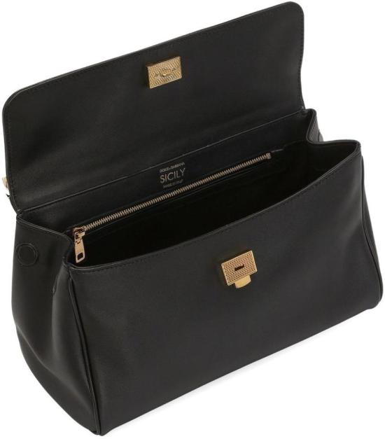 26SS 돌체앤가바나 마이 시실리 핸드백 BB7782B732180999 BLACK - DOLCE & GABBANA