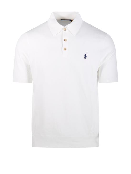 26SS 랄프 로렌 폴로 티셔츠 710980682005 DECKWASH WHITE W NAVY PP