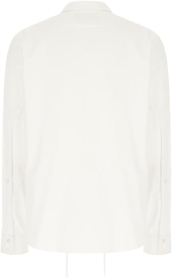 25FW 구찌 스빗 타이 넥 셔츠 831912Z8B2P9000 WHITE - GUCCI