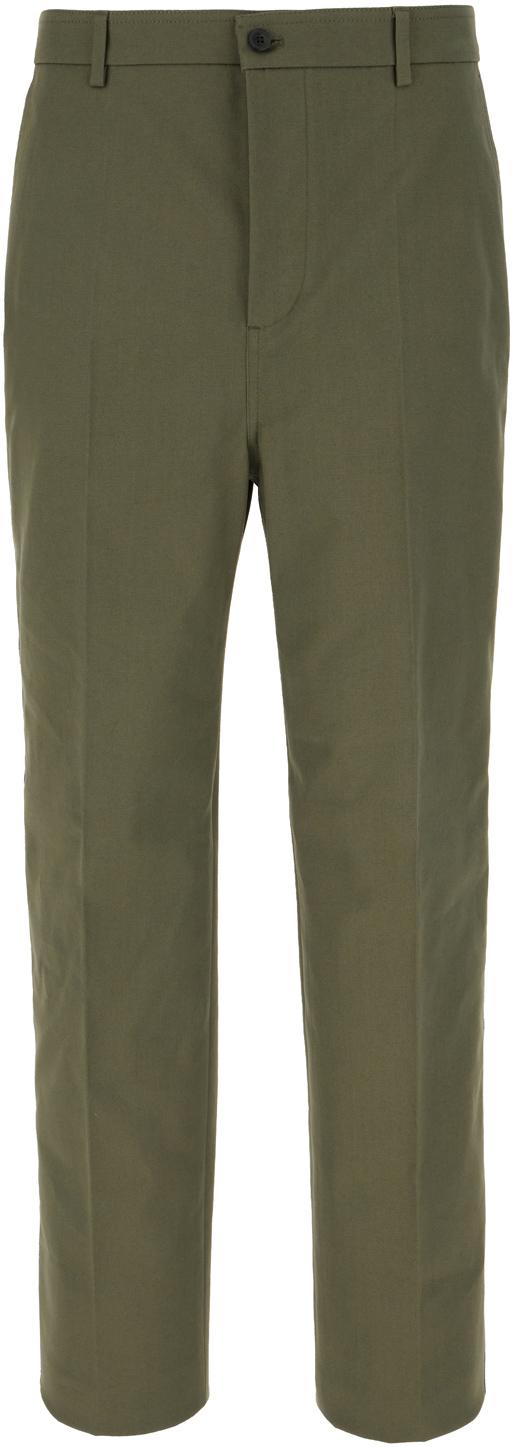  발렌티노 가라바니 스트레이트 팬츠 5V3RBL719UAL90 GREEN