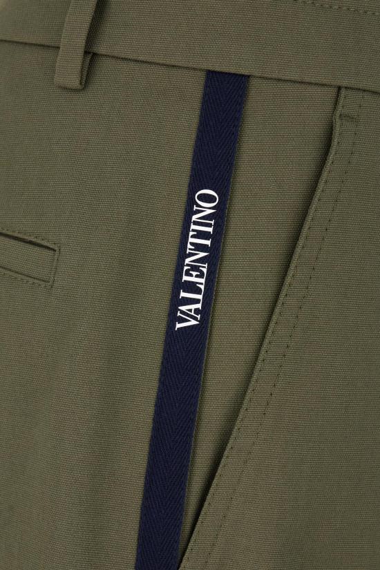  발렌티노 가라바니 스트레이트 팬츠 5V3RBL719UAL90 GREEN - VALENTINO GARAVANI