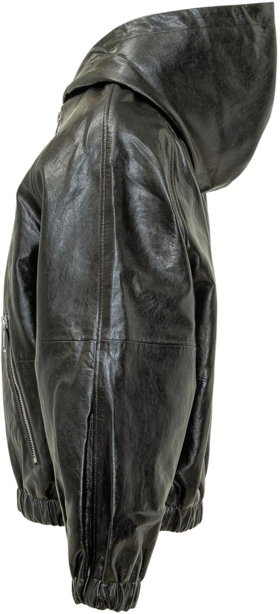 26SS 마이클 코어스 가죽 자켓 MR620K5DTW001 BLACK - MICHAEL KORS