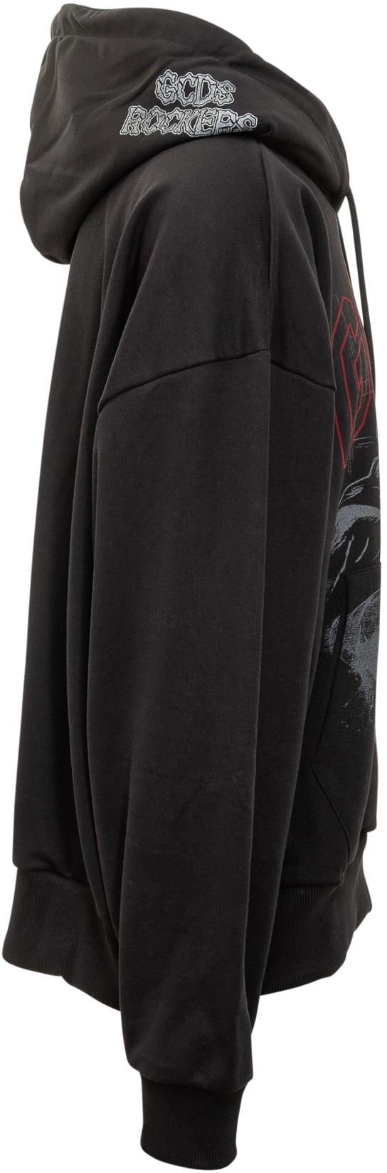 25FW 지씨디에스 후드 티셔츠 B2CM1907JE799 BLACK - GCDS