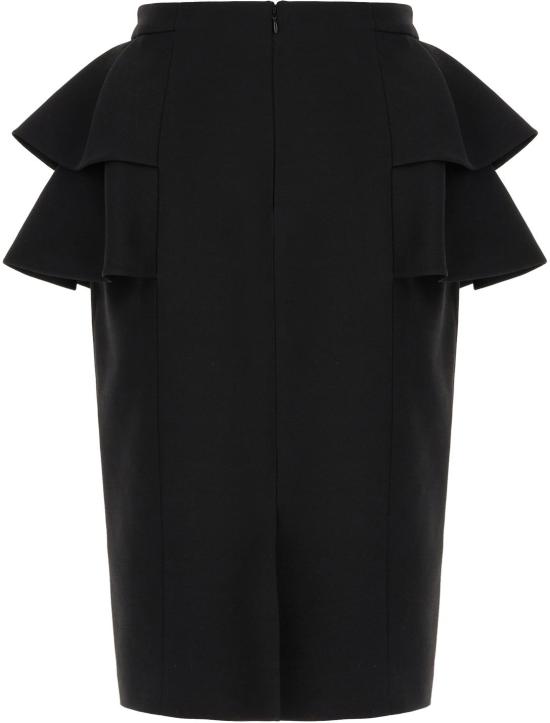 25FW 발렌티노 가라바니 미디 스커트 7B3RADJ51CF0NO BLACK - VALENTINO GARAVANI