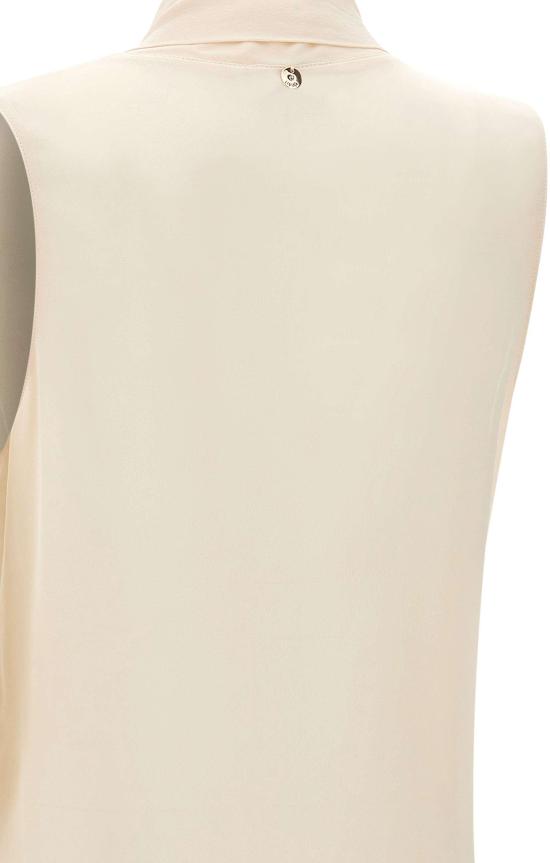 26SS 리우조 민소매 티셔츠 CA6284T2578P9644 WHITE - LIU JO