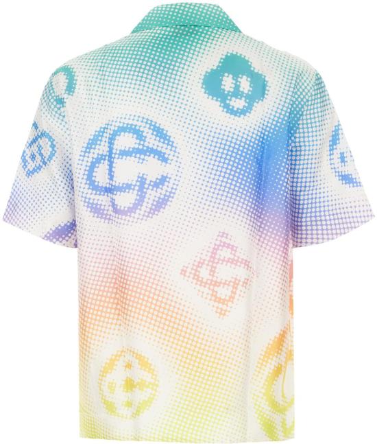 26SS 카사블랑카 반팔 셔츠 MSP26SH00304SILKSATIN DIVERS - CASABLANCA