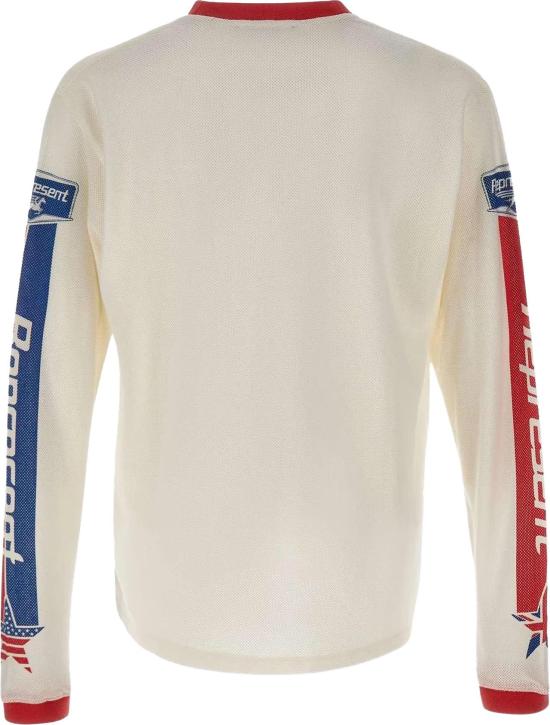 26SS 리프레젠트 긴팔 티셔츠 MLM100781072 WHITE - REPRESENT