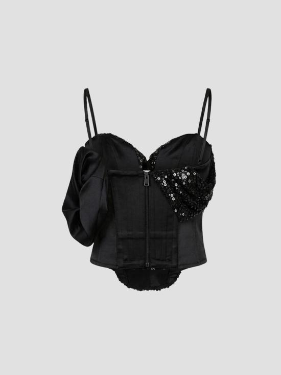 26SS 비비안웨스트우드 민소매 티셔츠 15030046J00AD N401 BLACK - VIVIENNE WESTWOOD