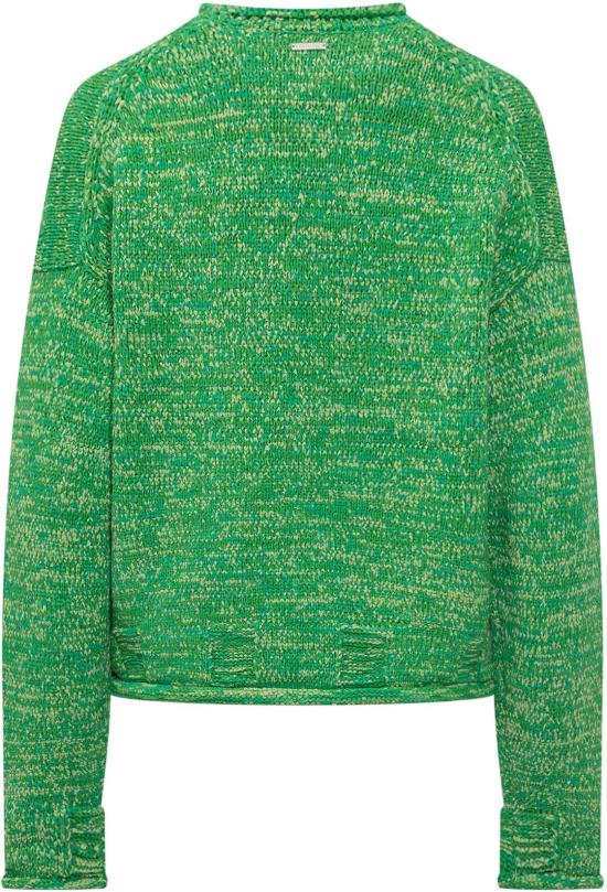 25SS JW앤더슨 스웨터 KW1407YN0409525 GREEN - JW ANDERSON