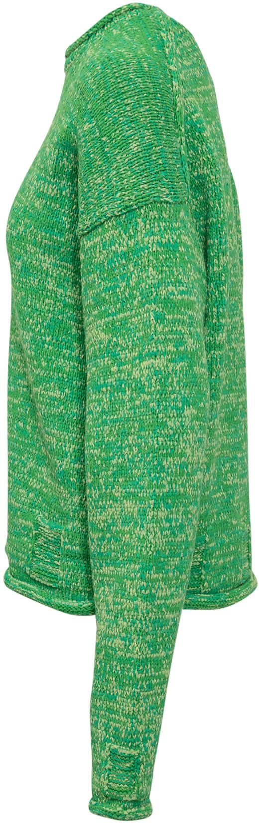 25SS JW앤더슨 스웨터 KW1407YN0409525 GREEN - JW ANDERSON