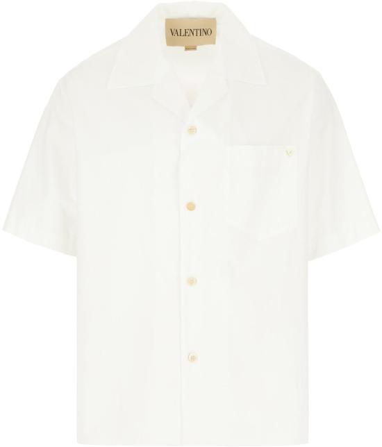 26SS 발렌티노 가라바니 반팔 셔츠 8V0AA1134WW0BO WHITE