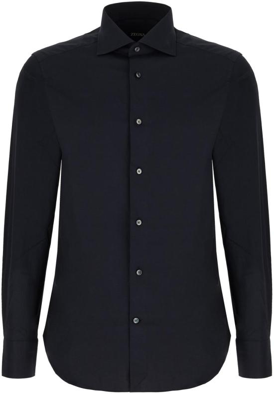 25FW 에르메네질도제냐 긴팔 셔츠 9MS0BA201347A2201347A2 BLUE