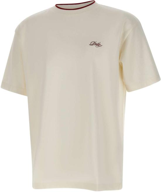 26SS 드롤드무슈 반팔 티셔츠 KTS318CO248OW WHITE