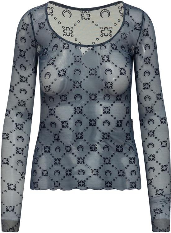 26SS 마린세르 긴팔 티셔츠 WTS018ACJER0005BL90 BLUE