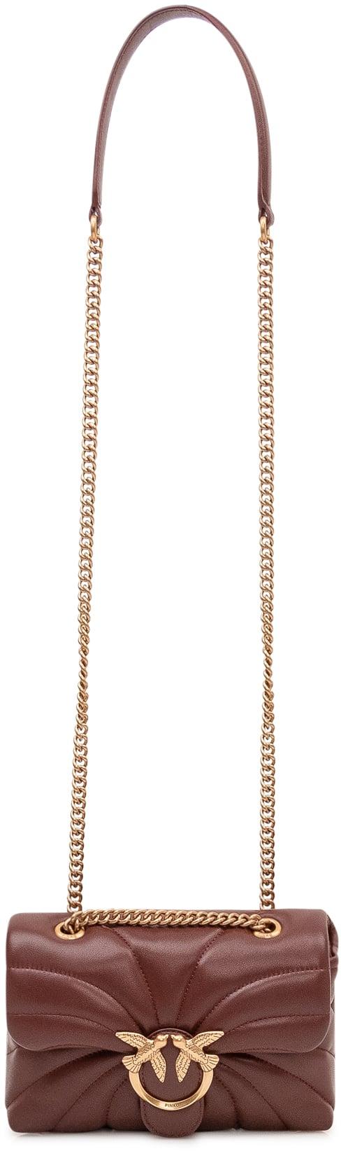 26SS 핑코 숄더백 100039A1EXR49Q BROWN - PINKO