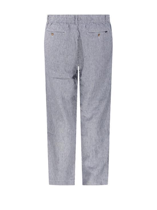 26SS 랄프 로렌 스트레이트 팬츠 710P08270001 NAVY MICRO STRIPE - RALPH LAUREN