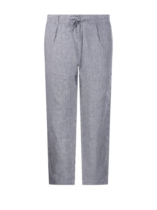 26SS 랄프 로렌 스트레이트 팬츠 710P08270001 NAVY MICRO STRIPE